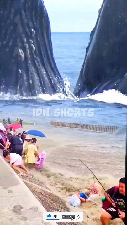 Wisatawan Panik dan Kabur #shorts