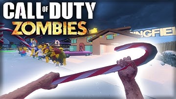 The Simpsons Zombies CHRISTMAS EDITION (black ops zombies)