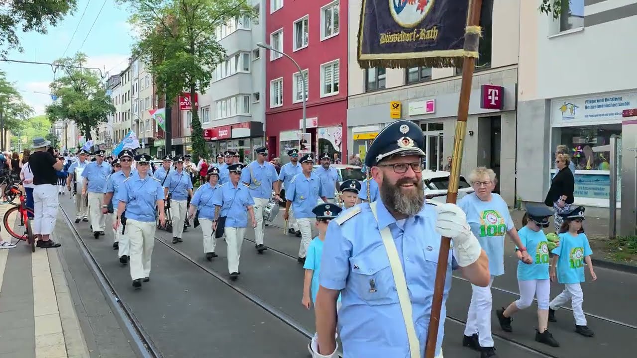 Rather Schützenfest 2025 4Κ #düsseldorf #rath #schützenfest