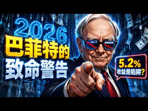 5.2% 是無風險收益？別傻了！這可能是 2026 年最致命的投資陷阱！#美債 #巴菲特 #美聯儲 #心智複利