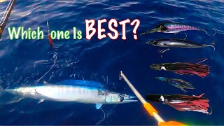 Wahoo Trolling. Which trolling lure is best ? Let’s find out!