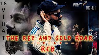 EEFLY - The Red and Gold Roar (Official Audio) | RCB Anthem | Virat Kohli | RCB Forever
