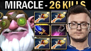 Sniper Dota Gameplay Miracle with 26 Kills and Rapier