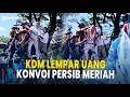 Momen KDM Lempar Uang di Tengah Ribuan Bobotoh Saat Konvoi Juara Persib 2026