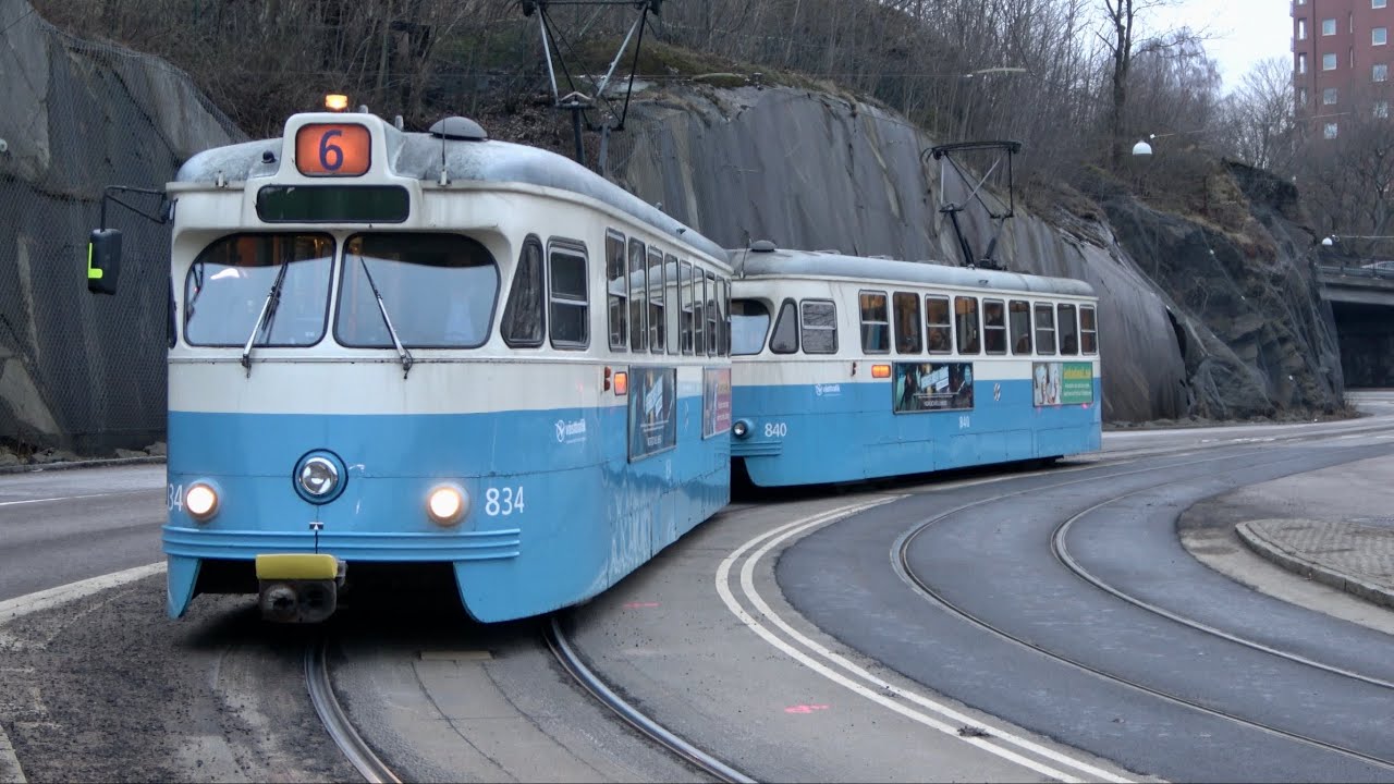 Spårvagnar i centrala Göteborg / Trams in central Gothenburg