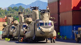 US Army Deployed to the Philippine Sea with Dozens of Helicopters and HIMARS