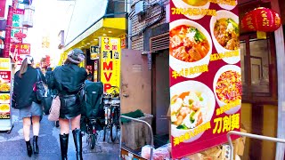 Yokohama ChinatownChinese food town♪4K ASMR Nonstop 1 hour 01 minutes