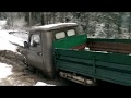 УАЗ 3303 на бездорожье! Russian SUV with a body in 1987!