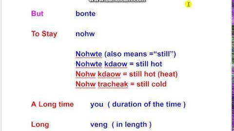 Learn Khmer: Easy Learn Part 14 | Let