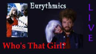 Eurythmics Who's That Girl? Live Chicago, Illinois 1984