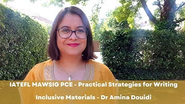 Amina Douidi, PhD - IATELF PCE MAWSIG 2022