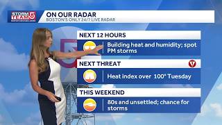Video: Likely heat wave before weekend storm chances
