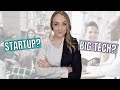 Startup vs Big Tech: Career Choices