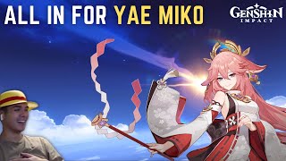 I turned 22 and went ALL IN for Yae Miko on her last day... | Genshin Impact