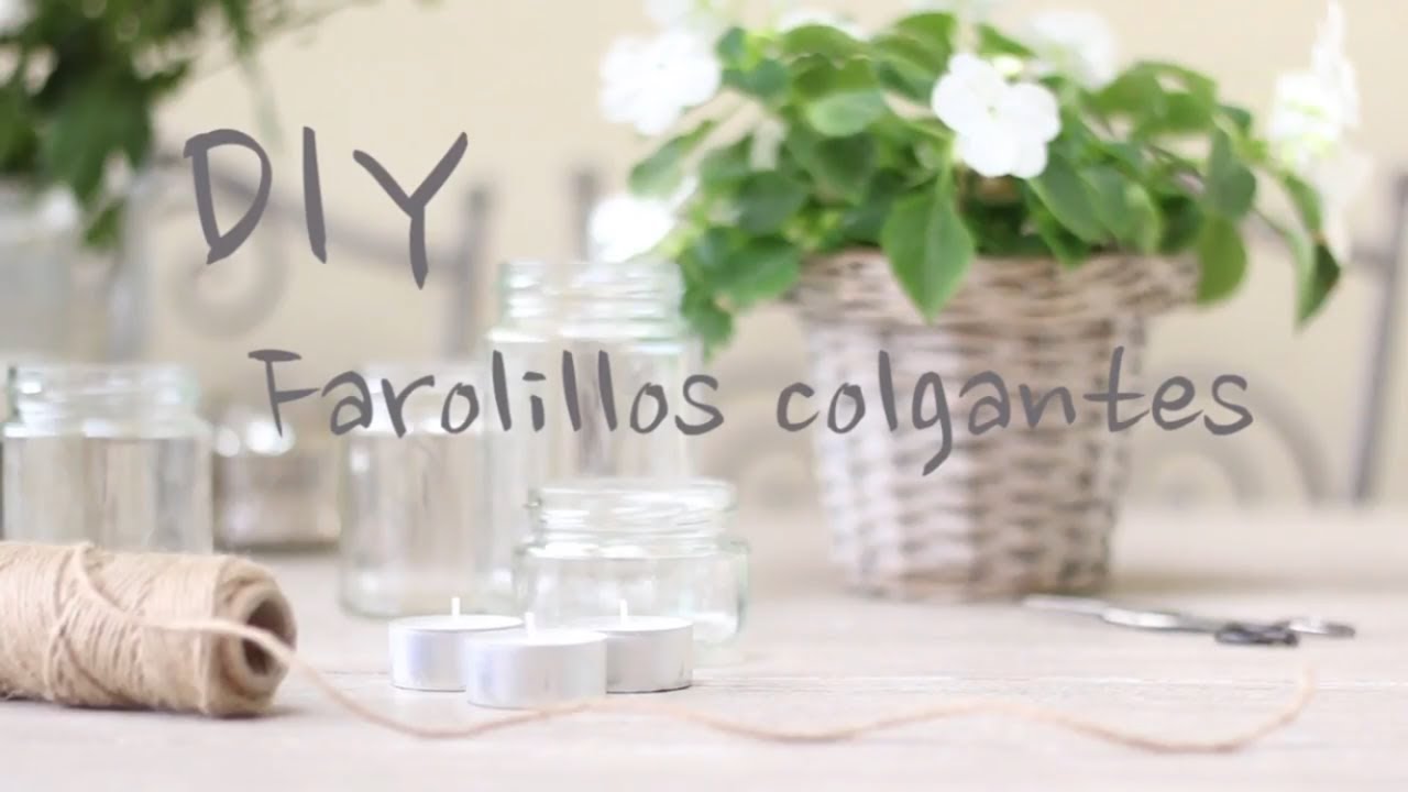 DIY - COLGANTES - YouTube