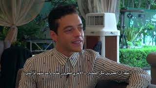 حصري: رامي مالك يرد على الاهتمام المصري به وعن رغبته تحسين لغته العربية