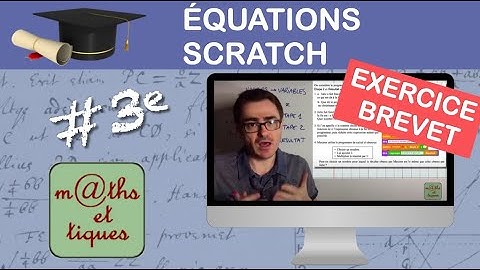 Prépare ton BREVET : Equations - Scratch