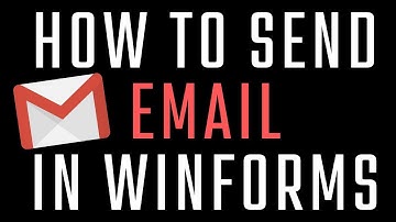 send emails | c# email to gmail windows application winforms