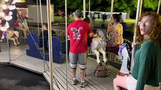 Brook Park Home Days Carousel POV 2 With Fireworks!