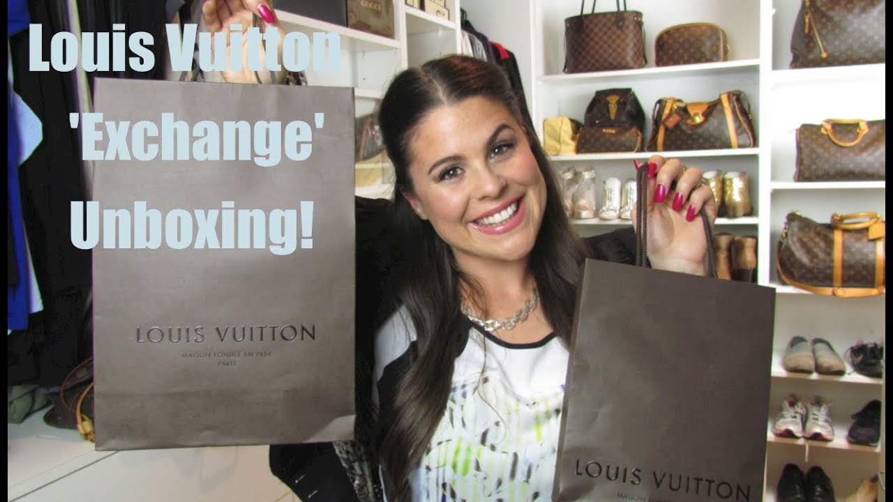 Louis Vuitton &#39;Exchange&#39; Unboxing - YouTube