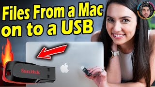 حل مشكله نقل الملفات من ماك بوك الى فلاش و ذاكرة خارجية How to Transfer Files From a Mac on to a USB