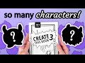 Creating Quirky Characters from Create This Book 3 Prompts