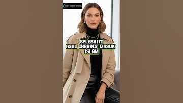 Artis asal inggris akhirnya masuk islam #shorts #mualaf #islam