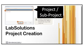 How to create a Project/Sub-Project in Shimadzu LabSolutions by Devang Rathod & Maulik Goswami screenshot 4