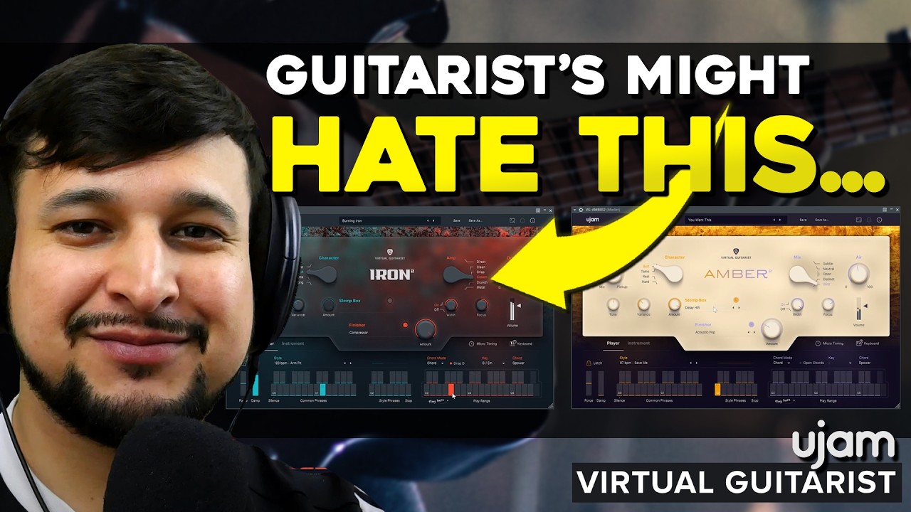 UJAM Virtual Guitarist Plugin Review – First Time Using It!