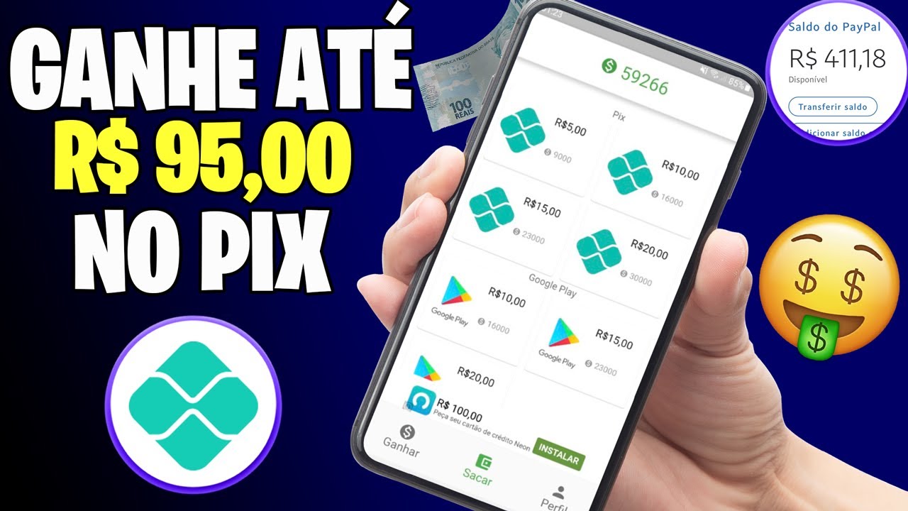 APP QUE PAGA 95R$ NO PIX PARA ASSISTIR VÍDEOS E JOGAR JOGOS [PAGANDO EM SEGUNDOS]