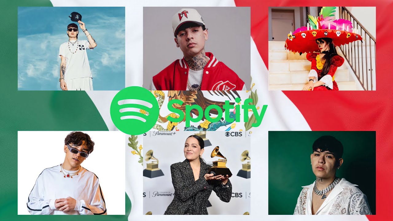 Top 100 canciones más escuchadas en Spotify de artistas mexicanos [Septiembre 2024]