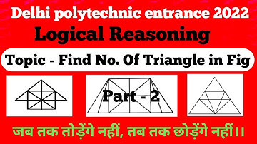 Logical Reasoning Delhi Polytechnic 2022 |Math Delhi CET |logical reasoning Delhi dseu entrance 2022