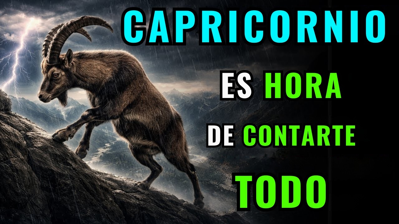 ♑🌙 CAPRICORNIO – Lo que está a punto de revelarse te dejará sin palabras