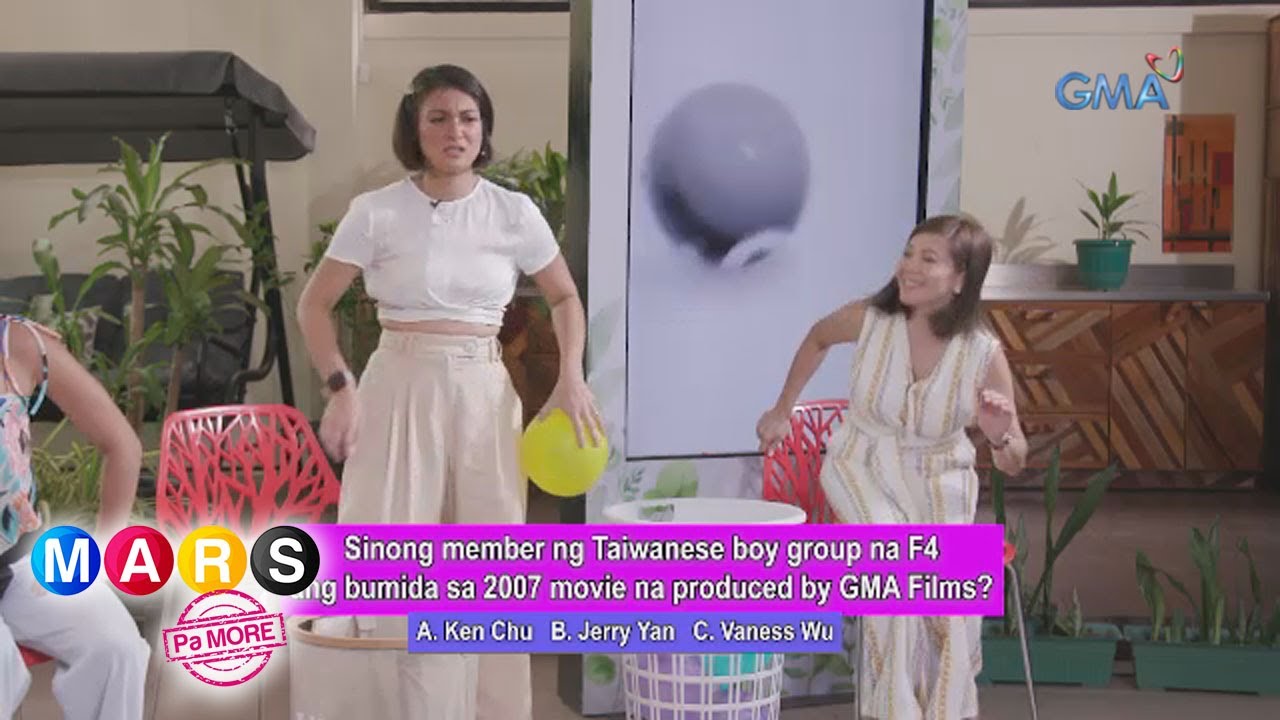 Mars Pa More: PUTUKAN NA KASAMA SINA MAUI TAYLOR AT TUESDAY VARGAS SA ‘POP QUIZ’ CHALLENGE!