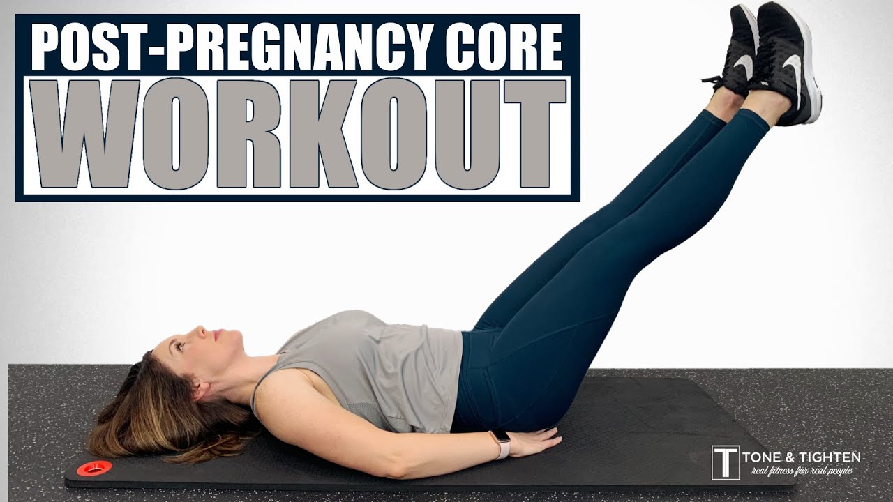 Advanced Postpartum Core Workout - ABS After Pregnancy 