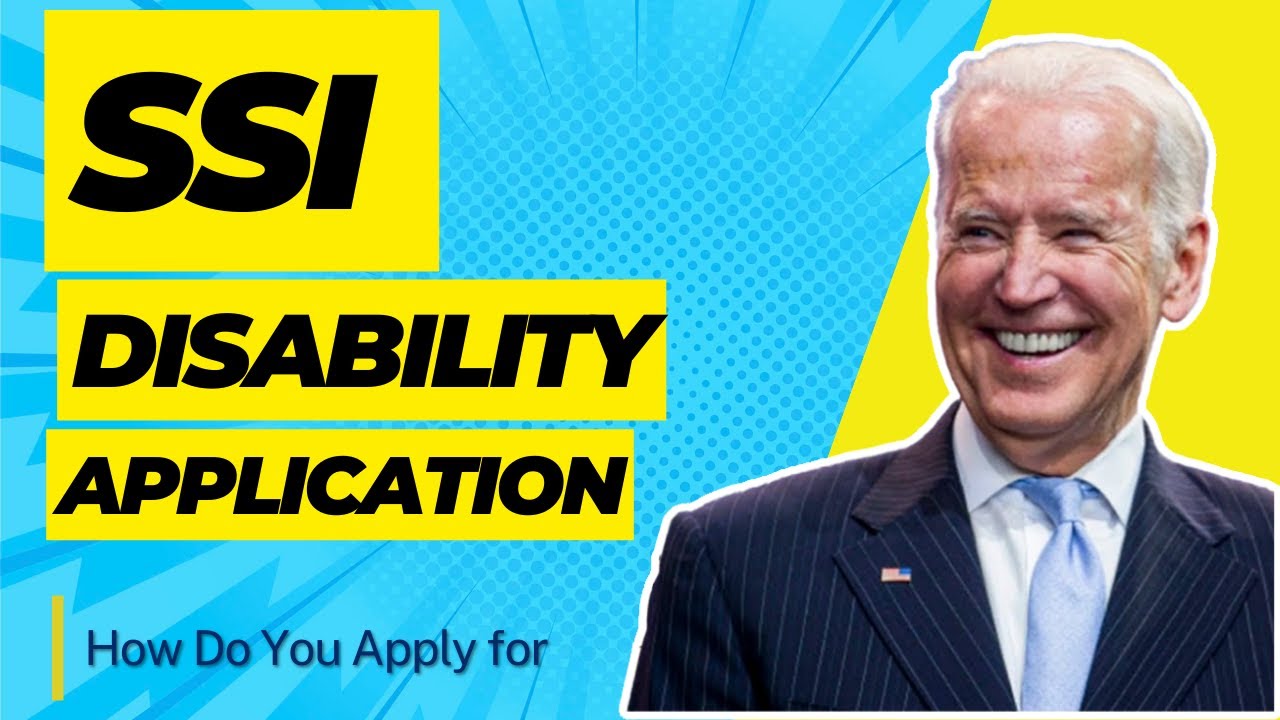 How Do You Apply for SSI Disability YouTube