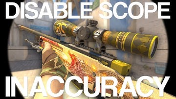 HOW TO CHANGE *NEW* SNIPER SCOPE INACCURACY!
