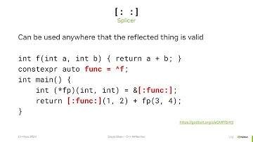 C++ Reflection - Back on Track - David Olsen - C++Now 2024