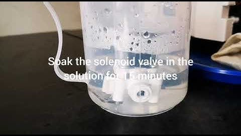 How to Change Solenoid Valve Osmio Zero