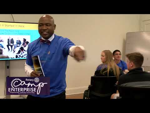 Dr. Kenston J. Griffin speaks at Camp Enterprise 2022