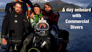 A DAY ONBOARD ON A COMMERCIAL DIVING VESSEL