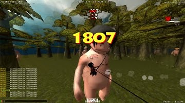 [AoTTG] Xtreeme in 87 seconds. (Special settings)