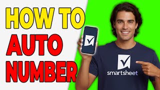 How To Generate Auto Number In Smartsheet (Auto ID 2026)