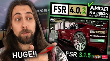 This is HUGE!! FSR 3.1.5 Analytical FG, new FSR 4.0.2 & More!!