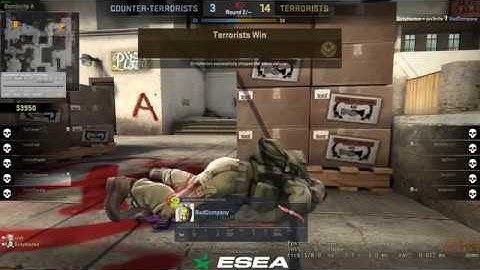 How to lose a 1v0 in csgo...