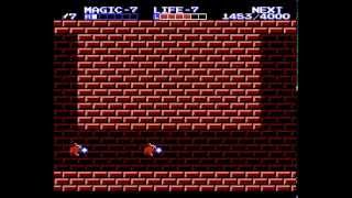 Zelda II The Adventure of Link - Island Palace Walkthrough