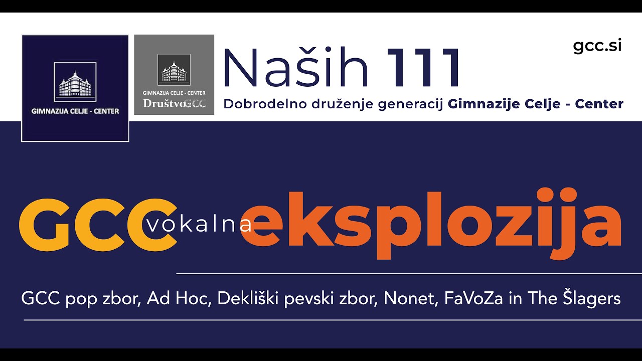 Naših 111 - GCC vokalna eksplozija