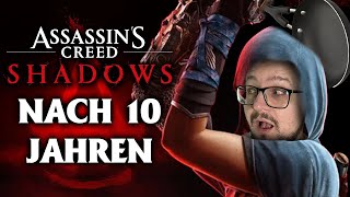 NACH 10 JAHREN ENDLICH das neue Assassin&#39;s Creed Shadows Trailer und Gameplay Reaction