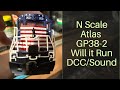 Will it run? Used N Scale Atlas GP38 2 with DCC and Sound. Trains with Shane Ep118 thumbnail