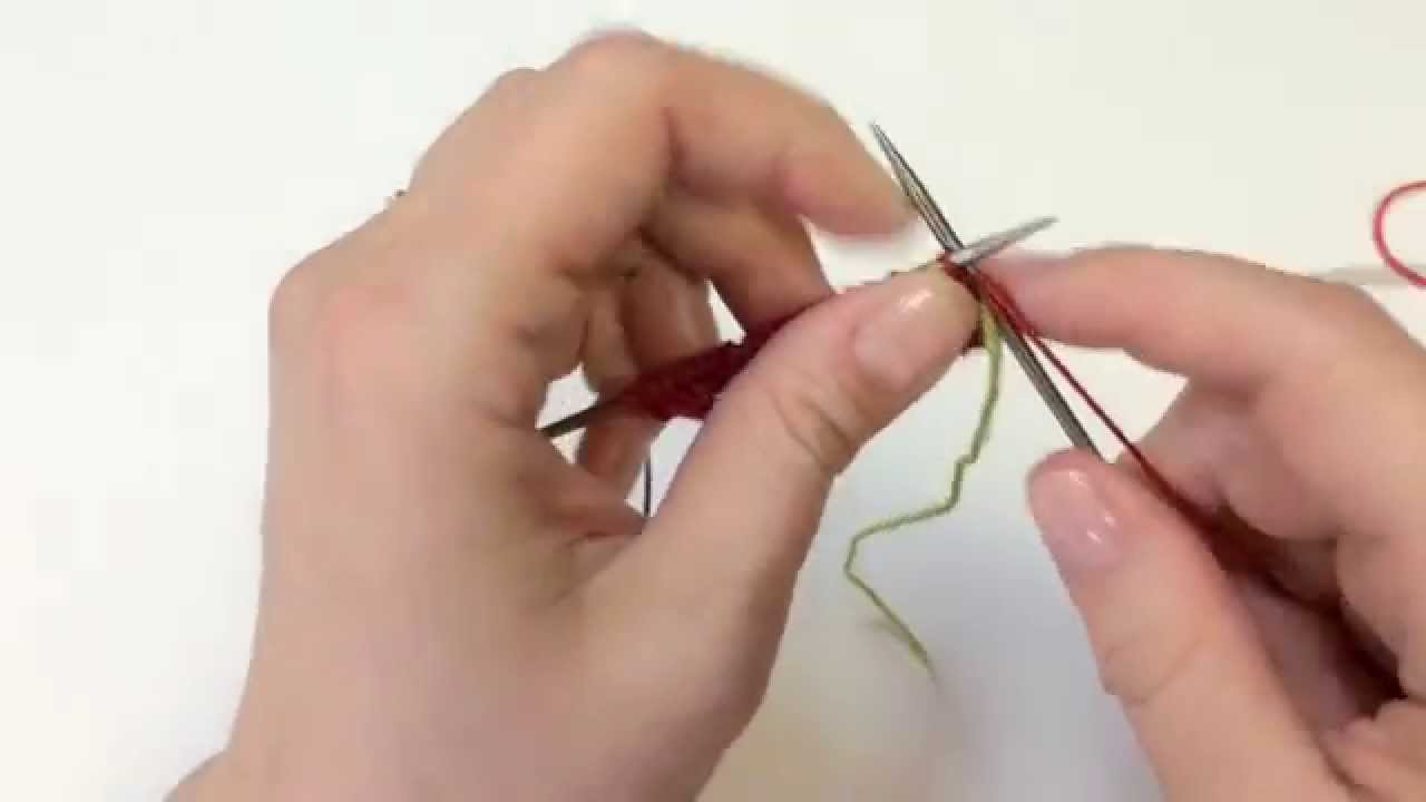 technique tricot circulaire